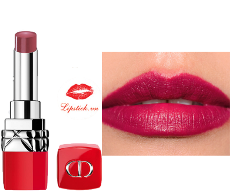 Review Son Dior Ultra Rouge 999 Ultra Dior Vỏ Đỏ Màu Ðỏ Tươi