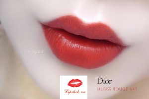 Son Dior 641 Ultra Spice  Đỏ Đất Ultra Rouge