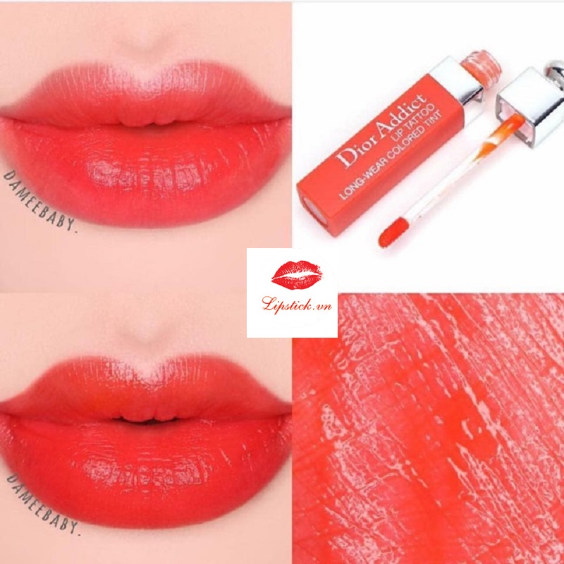 Son Dior Addict Lip Tattoo Màu 551 Watermelon Fullbox Damask  Mỹ Phẩm  Chính Hãng