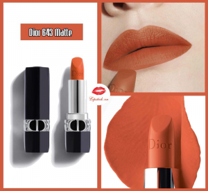 Son Dior Matte 634 Rouge Orange