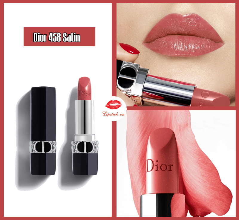 DIOR Rouge DIOR Couture Colour Lipstick Satin 458 Paris at John Lewis   Partners