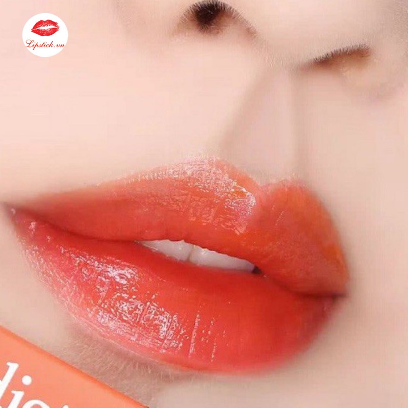 Son Dior Addict Lip Tattoo 641 Natural Red Tangerine  Thế Giới Son Môi