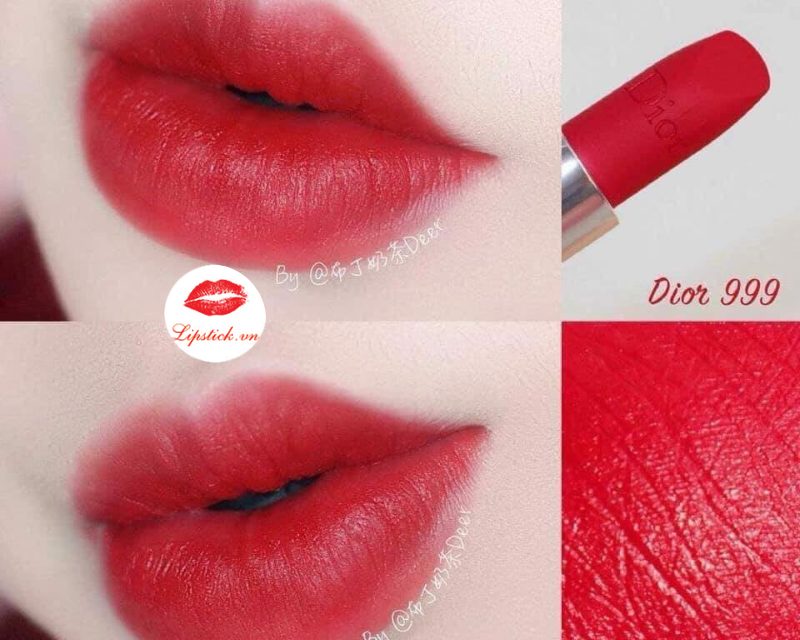 Son Dior Lip Balm 999 Màu Đỏ Tươi- Limited Edition