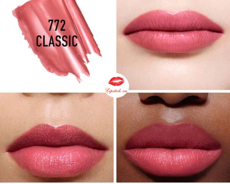 Giảm giá Son Dior Rouge 772 Classic Matte hồng đất tester  BeeCost
