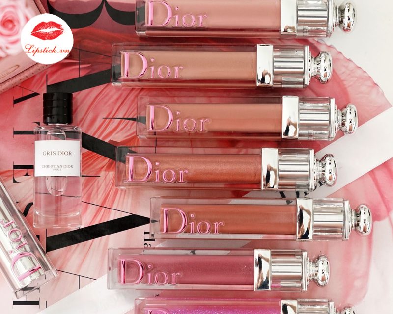 Son Dưỡng Bóng Dior 754 Magnify Addict Stellar Gloss Màu Hồng Nude