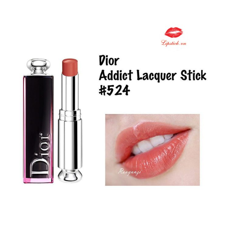 Mua Son Dưỡng Dior 877 Turn Me Dior Addict Lacquer Stick Màu Đỏ Hồng chính  hãng Son dưỡng cao cấp Giá tốt